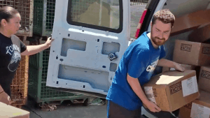 Green Planet 21 destroys collectibles after their favorite team loses.