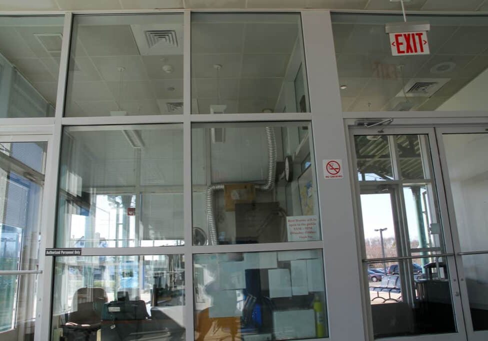 A building at the Tottenville Station of the Staten Island Railway(SIR).